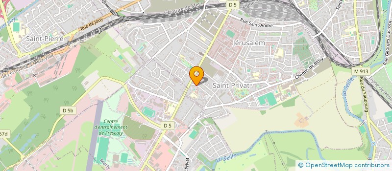 localisation de l'entreprise DARSY à MONTIGNY-LES-METZ