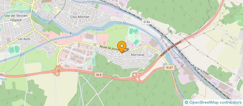 localisation de l'entreprise DART TRANSPORTS RAPIDES à SAINT-DIZIER