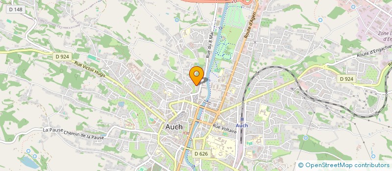 localisation de l'entreprise DARTAGNAC à AUCH