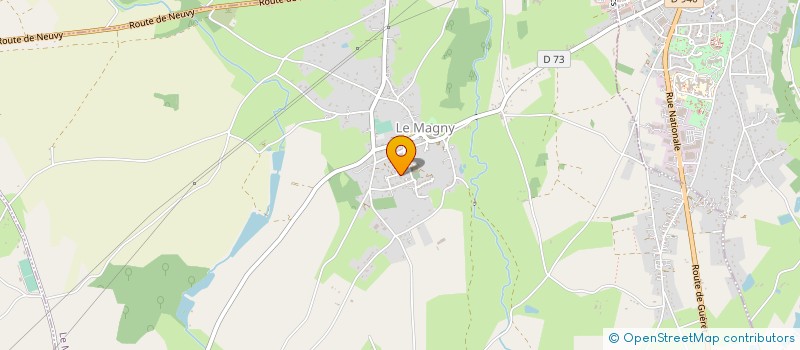 localisation de l'entreprise DARTAGNAN à LE MAGNY