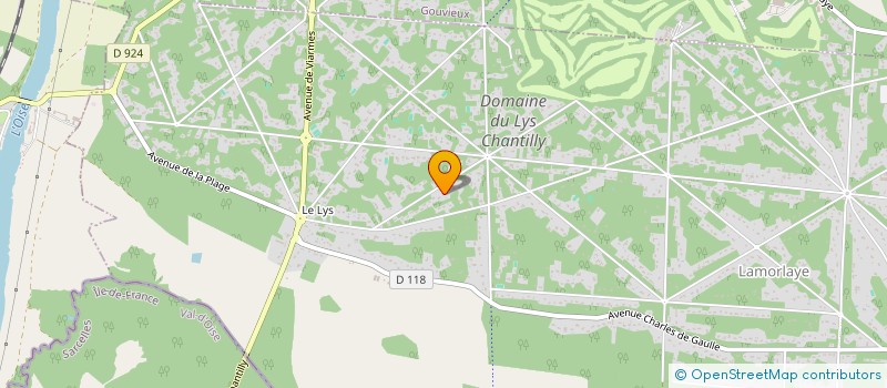 localisation de l'entreprise DARTAGNAN IMMO  LAMORLAYE