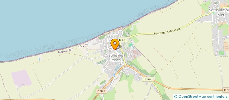 localisation de l'entreprise DARTHY JEAN-MARIE, LUCIEN, PAUL  VEULES-LES-ROSES