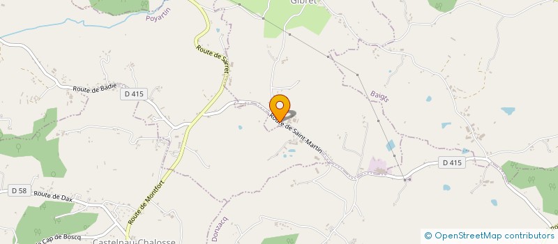 localisation de l'entreprise DARTI AGRICOLE  GIBRET