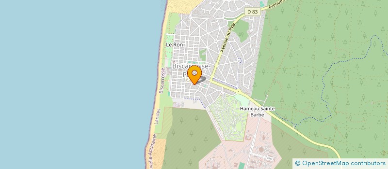 localisation de l'entreprise DARTI PHOTO  BISCARROSSE