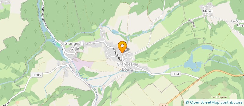 localisation de l'entreprise DARTIMMO  GRANGES-LE-BOURG