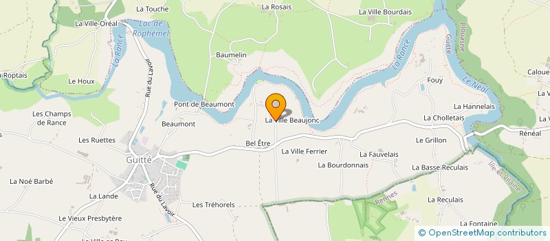 localisation de l'entreprise DARTOIS à GUITTE