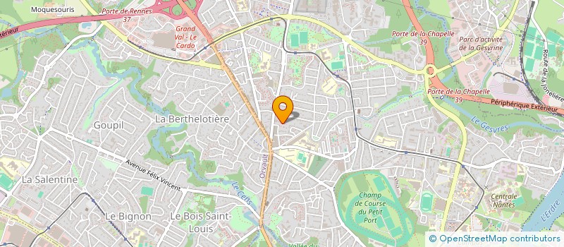 localisation de l'entreprise DARTSDEVIL  NANTES