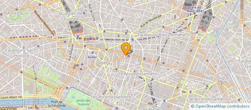 localisation de l'entreprise DARTY CETELEM  PARIS