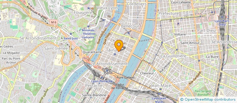 localisation de l'entreprise DARU à LYON