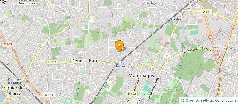 localisation de l'entreprise DARUM IMMOBILIER  DEUIL-LA-BARRE