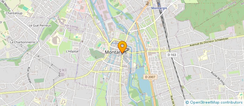 localisation de l'entreprise DARUMA CORP à MONTARGIS