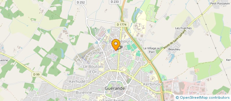 localisation de l'entreprise DARUSA  GUERANDE