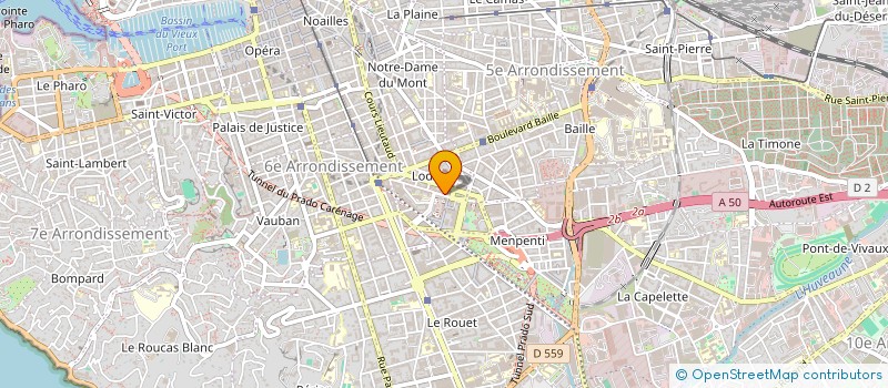 localisation de l'entreprise DARVAL  MARSEILLE