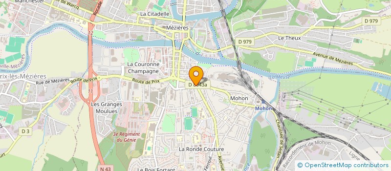 localisation de l'entreprise DARWICHE BASSAM à CHARLEVILLE-MEZIERES