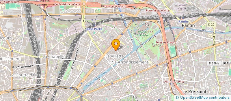 localisation de l'entreprise DARWIN CONCEPT  PARIS