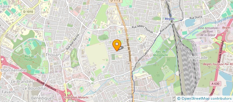 localisation de l'entreprise DARWINKINE  VILLENAVE-D'ORNON