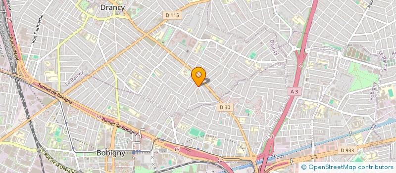 localisation de l'entreprise DARWISH BAT à DRANCY