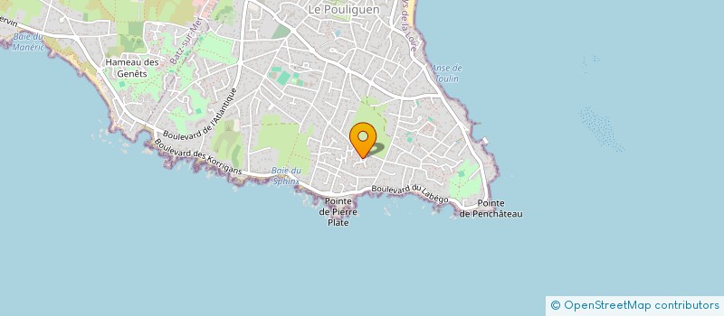 localisation de l'entreprise DARY  LE POULIGUEN