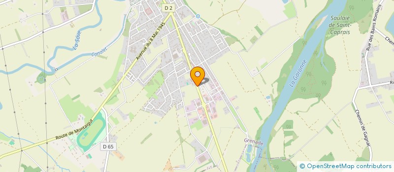 localisation de l'entreprise DARY  GRENADE