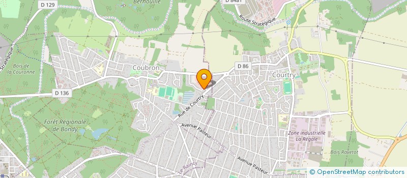 localisation de l'entreprise DARY-DAR  COUBRON