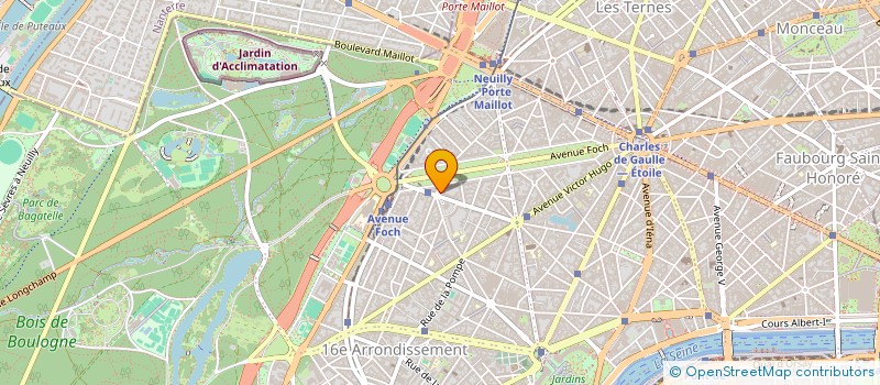 localisation de l'entreprise DARYLL  PARIS