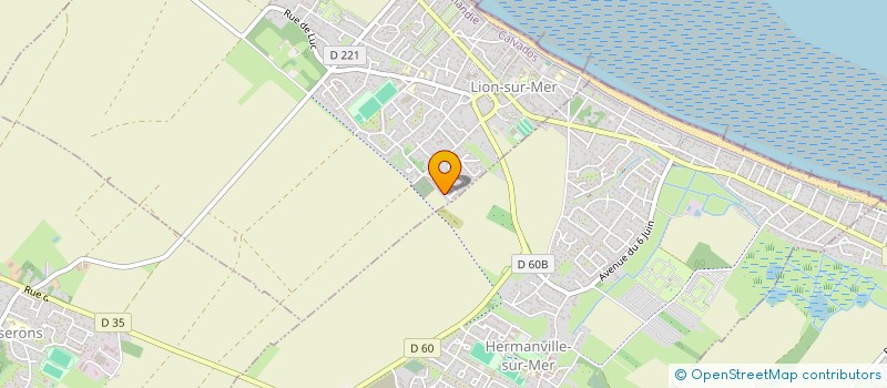 localisation de l'entreprise DARYMA PARTNERS  LION-SUR-MER