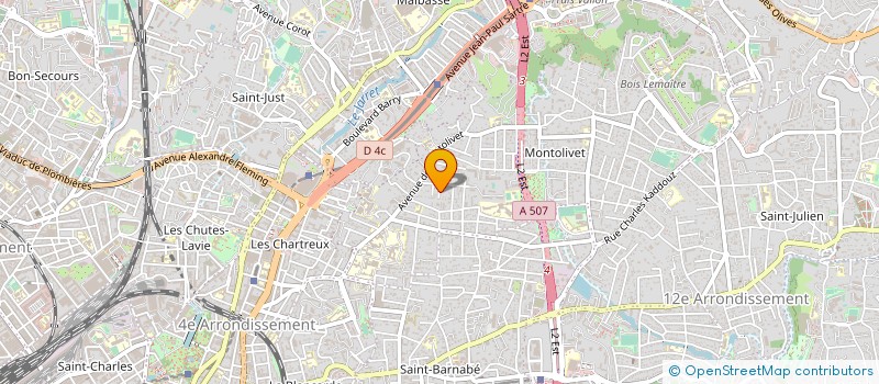 localisation de l'entreprise DAS  MARSEILLE