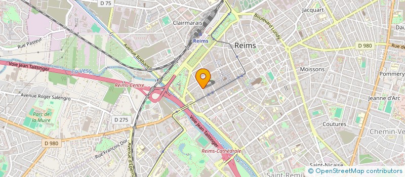 localisation de l'entreprise DAS ATELIER  REIMS