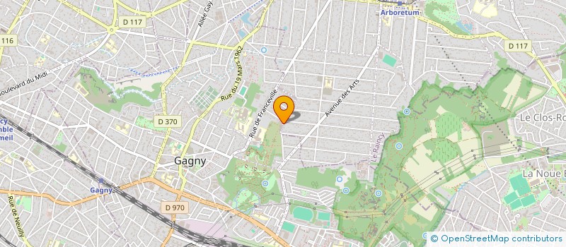 localisation de l'entreprise DAS AUTO à GAGNY