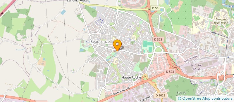 localisation de l'entreprise DAS'AUTOS à SAINT-LEGER-DE-LINIERES