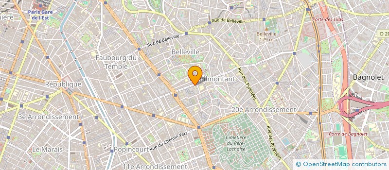 localisation de l'entreprise DAS CASH & CARRY  PARIS