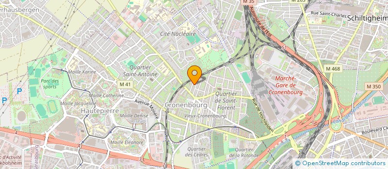 localisation de l'entreprise DAS DING  STRASBOURG