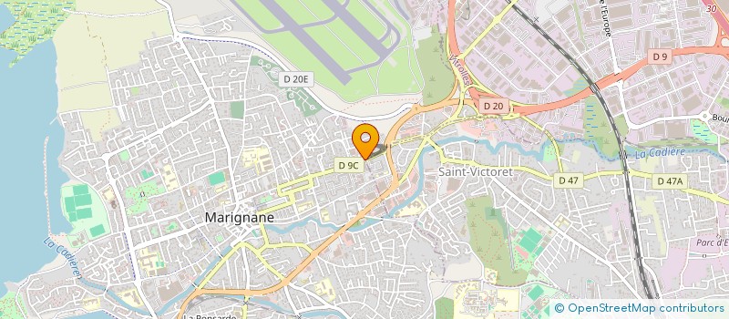 localisation de l'entreprise DAS DISTRIBUTION AUSTRALE DE SERVICES à MARIGNANE