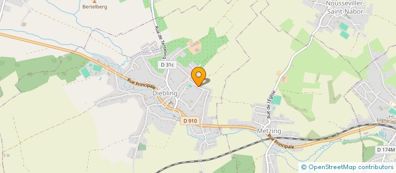 localisation de l'entreprise DAS ESCH LA VIE  DIEBLING