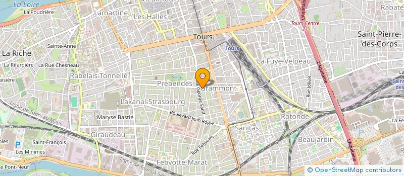 localisation de l'entreprise DAS FACTORY  TOURS