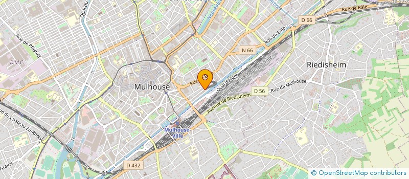 localisation de l'entreprise DAS FRANCE  MULHOUSE