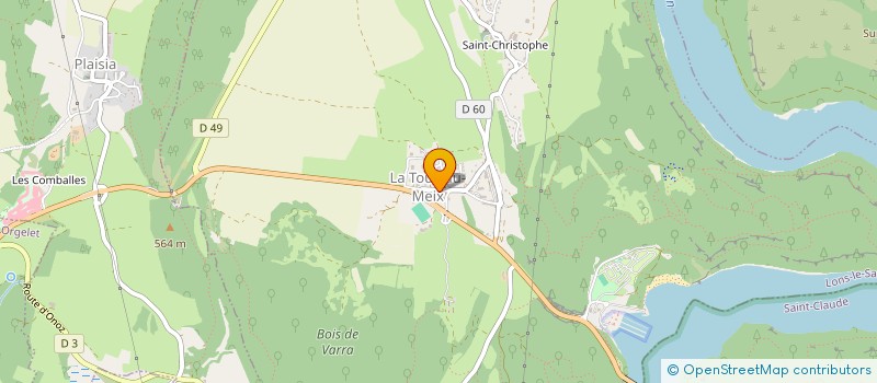 localisation de l'entreprise DAS HOLDING  LA TOUR-DU-MEIX