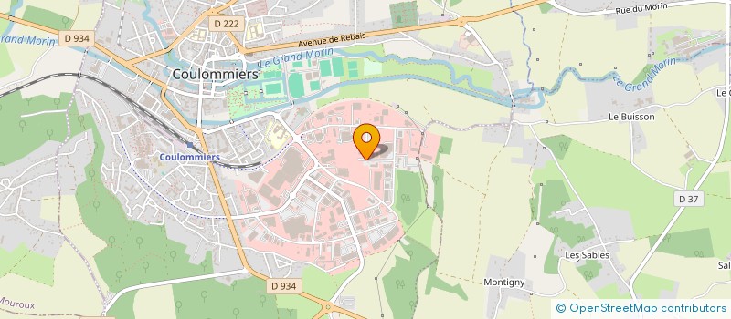 localisation de l'entreprise DAS INTEGRATION à COULOMMIERS