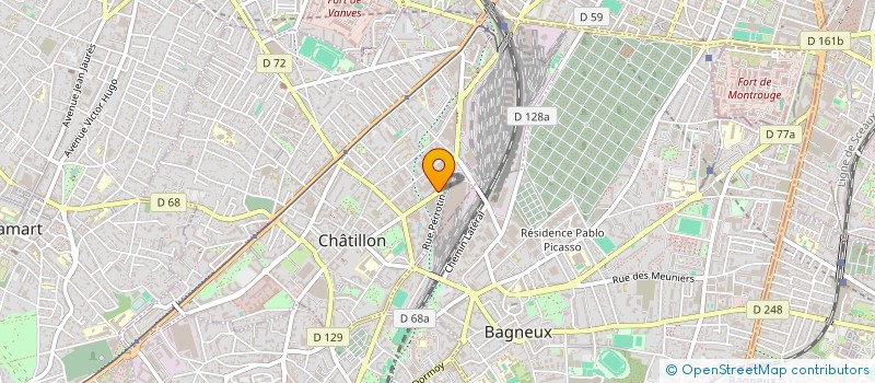 localisation de l'entreprise DAS ISOLATION RAVALEMENT à CHATILLON