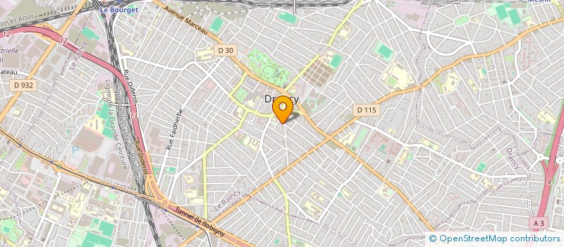 localisation de l'entreprise DAS NEVES TAXI à DRANCY