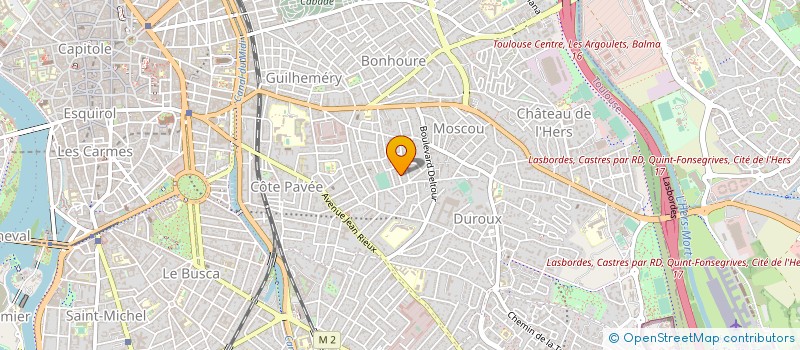 localisation de l'entreprise DASAE TAXI TRANSPORT TOUTE DISTANCE SOCIETE A RESPONSABILITE LIMITEE à TOULOUSE