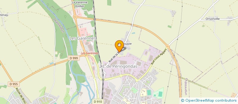 localisation de l'entreprise DASAMIG à CHATEAUDUN