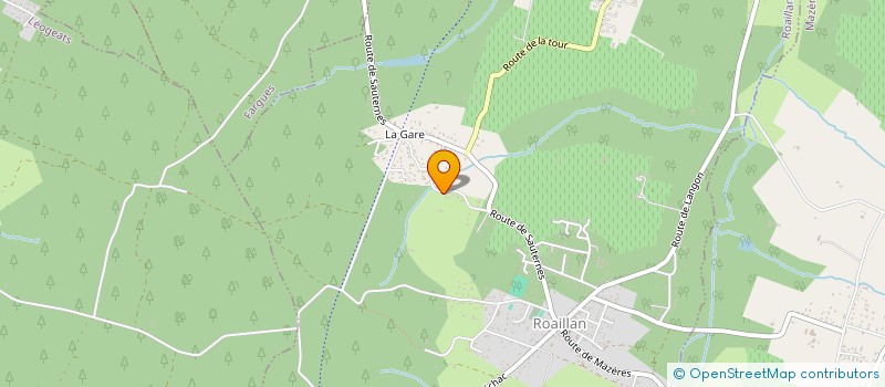 localisation de l'entreprise DASANOLAU  ROAILLAN