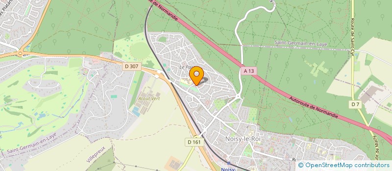 localisation de l'entreprise DASAV  NOISY-LE-ROI