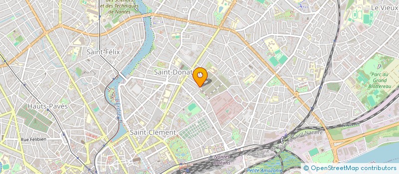 localisation de l'entreprise DASC à NANTES
