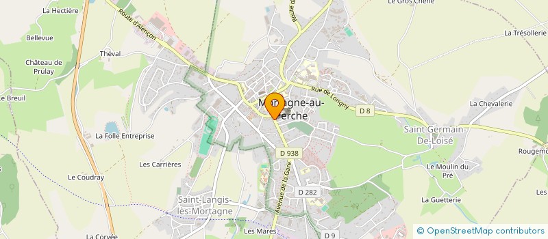localisation de l'entreprise DASCREP à MORTAGNE-AU-PERCHE
