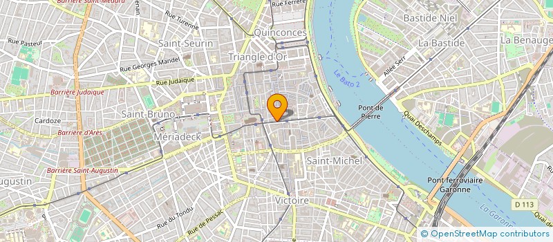 localisation de l'entreprise DASCYLLUS  BORDEAUX