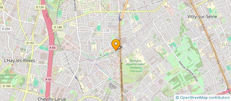 localisation de l'entreprise DASEG  VILLEJUIF