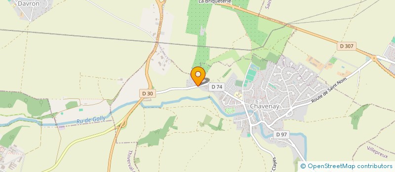 localisation de l'entreprise DASH  CHAVENAY