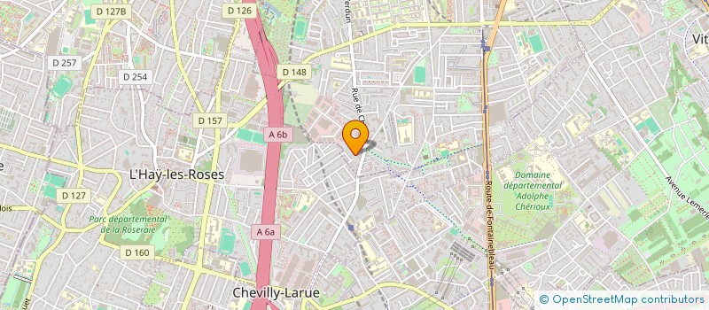 localisation de l'entreprise DASHEN à VILLEJUIF